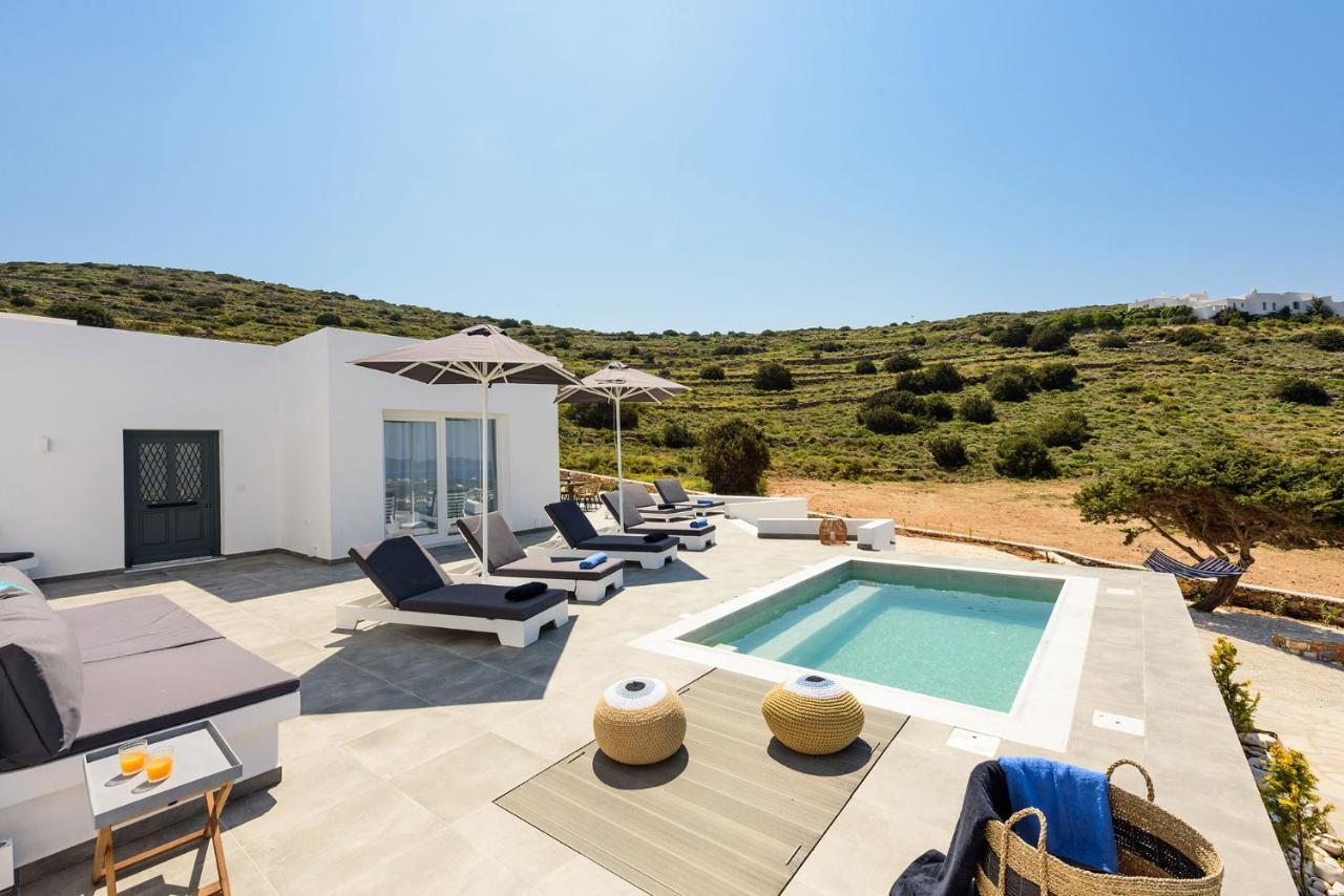 Paros Villa Blue Senses Алики Экстерьер фото