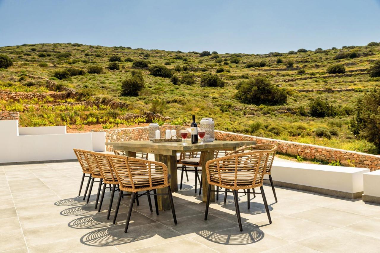 Paros Villa Blue Senses Алики Экстерьер фото
