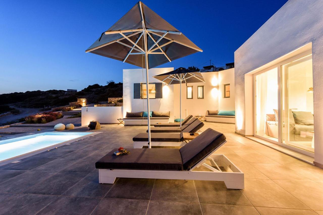 Paros Villa Blue Senses Алики Экстерьер фото