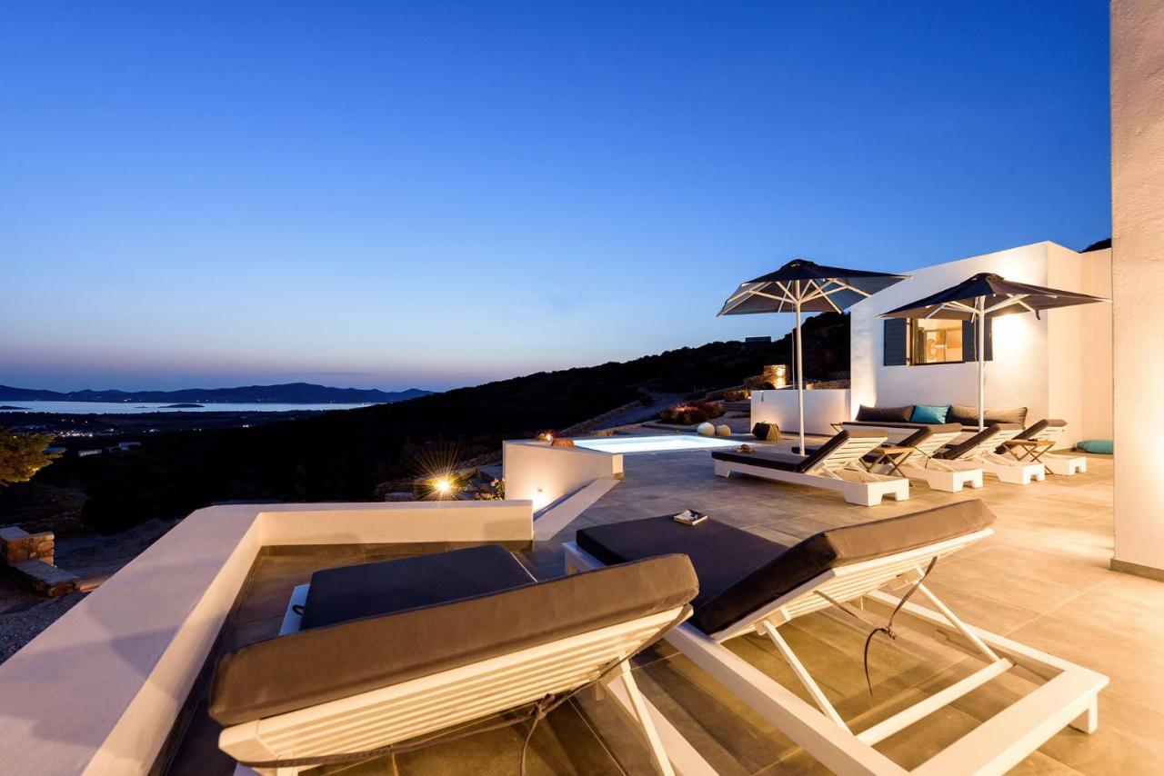 Paros Villa Blue Senses Алики Экстерьер фото